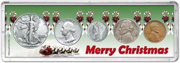 1940 Merry Christmas Coin Gift Set THUMBNAIL
