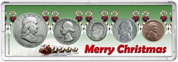1950 Merry Christmas Coin Gift Set THUMBNAIL