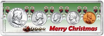 1962 Merry Christmas Coin Gift Set THUMBNAIL
