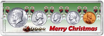 1964 Merry Christmas Coin Gift Set THUMBNAIL