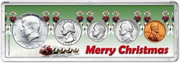 1965 Merry Christmas Coin Gift Set THUMBNAIL