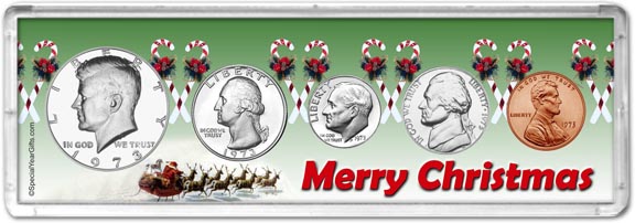 1973 Merry Christmas Coin Gift Set MAIN