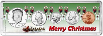 1973 Merry Christmas Coin Gift Set THUMBNAIL