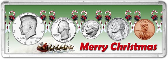 1978 Merry Christmas Coin Gift Set MAIN