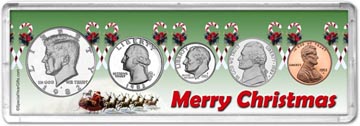 1982 Merry Christmas Coin Gift Set THUMBNAIL