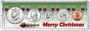 1998 Merry Christmas Coin Gift Set THUMBNAIL