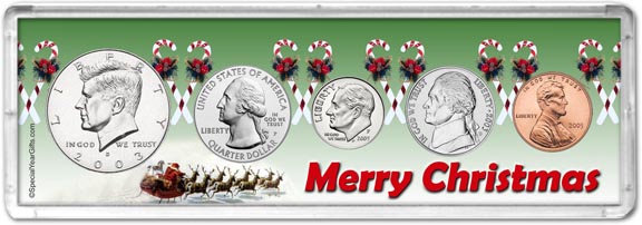 2003 Merry Christmas Coin Gift Set MAIN