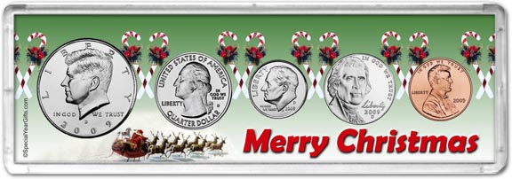 2009 Merry Christmas Coin Gift Set MAIN