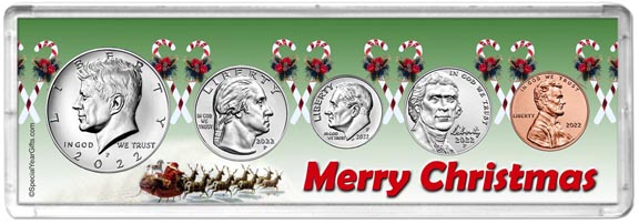 2022 Merry Christmas Coin Gift Set LARGE