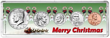 Merry Christmas Coin Gift Set THUMBNAIL