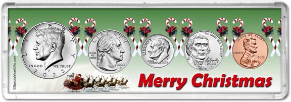 Merry Christmas Coin Gift Set LARGE