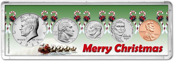 2025 Merry Christmas Coin Gift Set LARGE