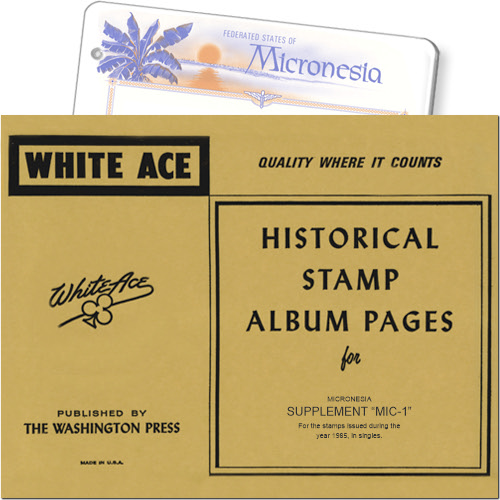 White Ace Supplement - Micronesia, 'MIC1', 1985 MAIN