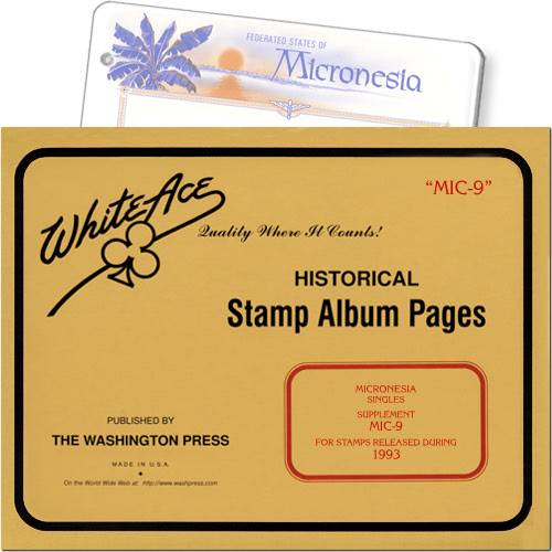 White Ace Supplement - Micronesia, 'MIC9', 1993 MAIN