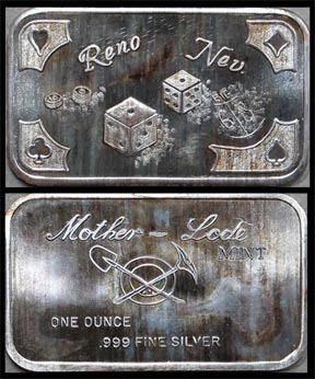 Reno, Nevada' Art Bar by Mother Lode Mint. MAIN