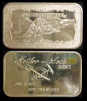 Prospectors' Art Bar by Mother Lode Mint. MAIN