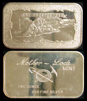Prospectors' Art Bar by Mother Lode Mint. MAIN