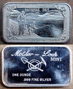Father's Day 1973' Art Bar by Mother Lode Mint. MAIN