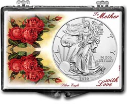 Mother’s Day, To Mother With Love, American Silver Eagle Gift Display THUMBNAIL