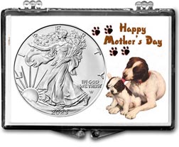 Happy Mother’s Day American Silver Eagle Gift Display THUMBNAIL