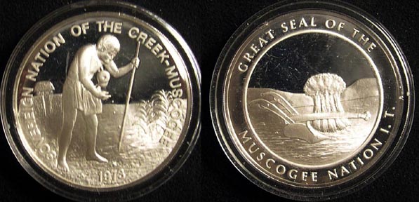 Sovereign Nation Of The Creek-Muscogee' Art Bar. MAIN