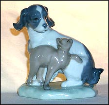 Dog And Cat In Harmony  #01048 MAIN