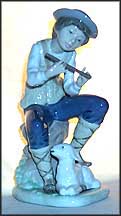 Boy Playing Flute  #06637 MAIN