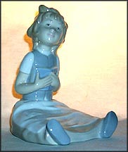 Girl Sitting With Book  #09402 MAIN