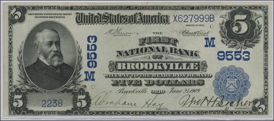 First National Bank of Brookville, Ohio, Charter M9553 MAIN