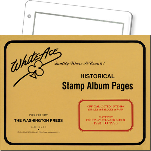 White Ace Album Pages - Official United Nations, Part 8, 1991-1993 MAIN