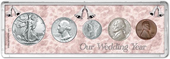 1941 Our Wedding Year Coin Gift Set MAIN