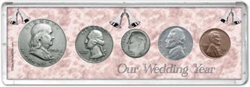 1949 Our Wedding Year Coin Gift Set THUMBNAIL