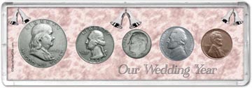 1952 Our Wedding Year Coin Gift Set THUMBNAIL