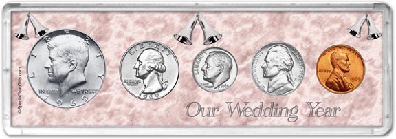 1969 Our Wedding Year Coin Gift Set MAIN