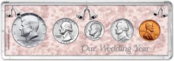 1969 Our Wedding Year Coin Gift Set THUMBNAIL