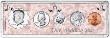 1978 Our Wedding Year Coin Gift Set THUMBNAIL