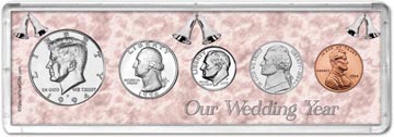 1994 Our Wedding Year Coin Gift Set THUMBNAIL