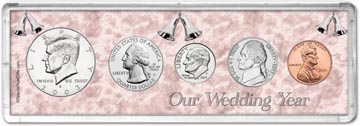 2003 Our Wedding Year Coin Gift Set THUMBNAIL