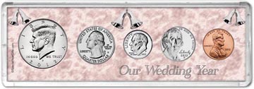 2012 Our Wedding Year Coin Gift Set THUMBNAIL