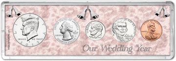 2013 Our Wedding Year Coin Gift Set THUMBNAIL