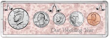 2019 Our Wedding Year Coin Gift Set THUMBNAIL