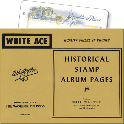 White Ace Supplement - Palau, 'PA1', 1984 MAIN