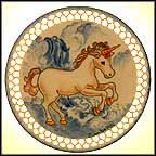 Unicorn Collector Plate by Joan Berg Victor MAIN