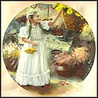 Spring Blossoms Collector Plate by Donald Zolan MAIN