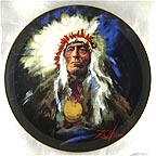 Sioux Collector Plate by Donald Zolan MAIN