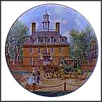 Governor's Palace - Williamsburg Collector Plate by John Alan Maxwell MAIN