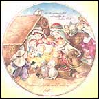 Christmas Lights The World With Joy Collector Plate MAIN
