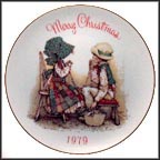 Merry Christmas Collector Plate by Holly Hobbie MAIN