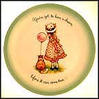 You've Got To Have A Dream Collector Plate by Holly Hobbie MAIN
