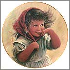 Wendy Collector Plate by Sue Etem MAIN